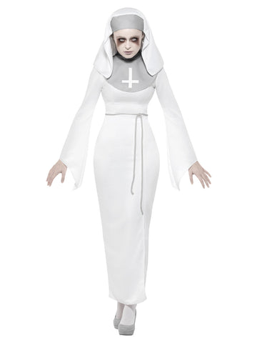 Women's  Haunted Asylum Nun Costume