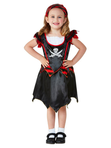 Toddler Pirate Skull & Crossbones Costume