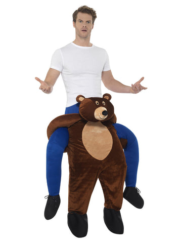 Men's Piggyback Bear Costume
