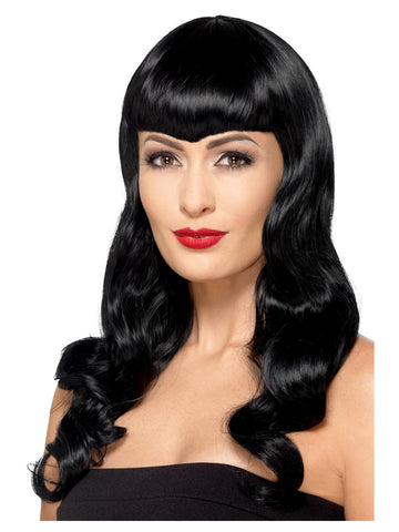 Women's  Deluxe Wavy Wig, With Shaped Fringe
