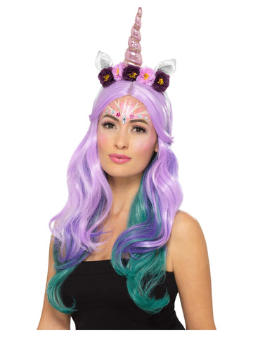 Halloween Make-Up FX, Unicorn Kit, Aqua