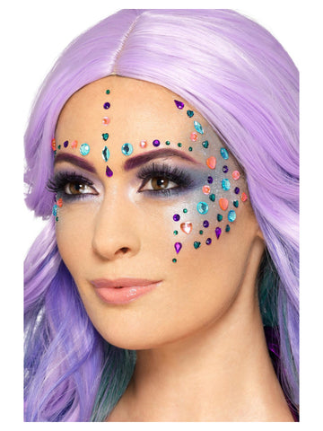 Halloween Make-Up FX, Pastel Jewel Face Gems