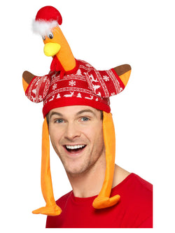 Turkey Hat with Christmas Jumper - The Halloween Spot