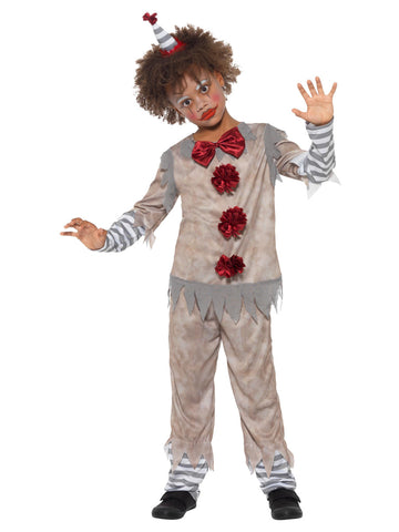 Vintage Clown Boy Costume