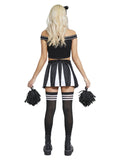 Fever Witch Cheerleader Costume, Black & White