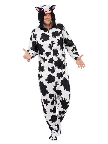 Men's Cow Onsesie Costume