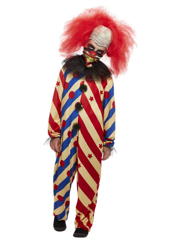 Boys Creepy Clown Costume