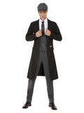 20s Blinding Gangster Costume, Black & Grey