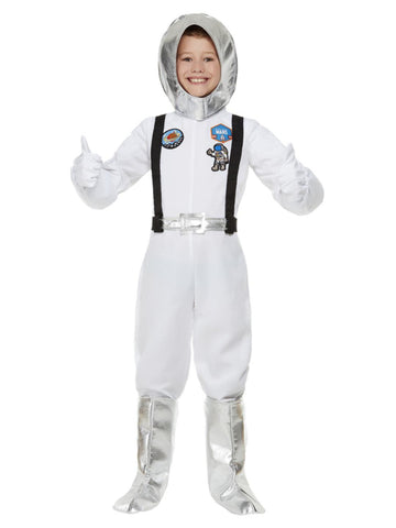 Out of Space Astronaut Costume, White