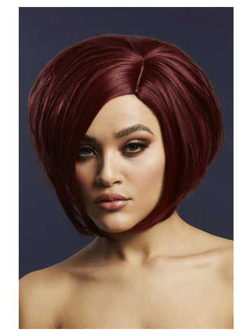 Fever Savanna Wig, True Blend, Deep Red