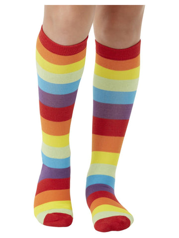 Clowns Striped Socks
