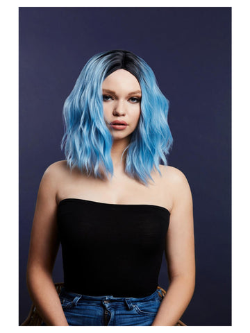 Fever Cara Wig, Two Toned Blend, Baby Blue