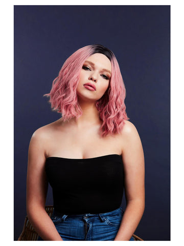 Fever Cara Wig, Two Toned Blend, Ash Pink